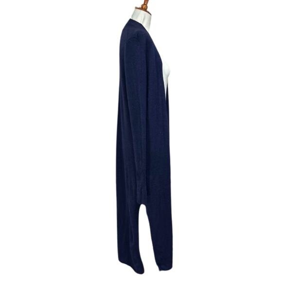 Naked Cashmere “Jade” Duster Cardigan – 100% Cashmere Open Front, Navy, Sz. XS - Picture 4 of 6